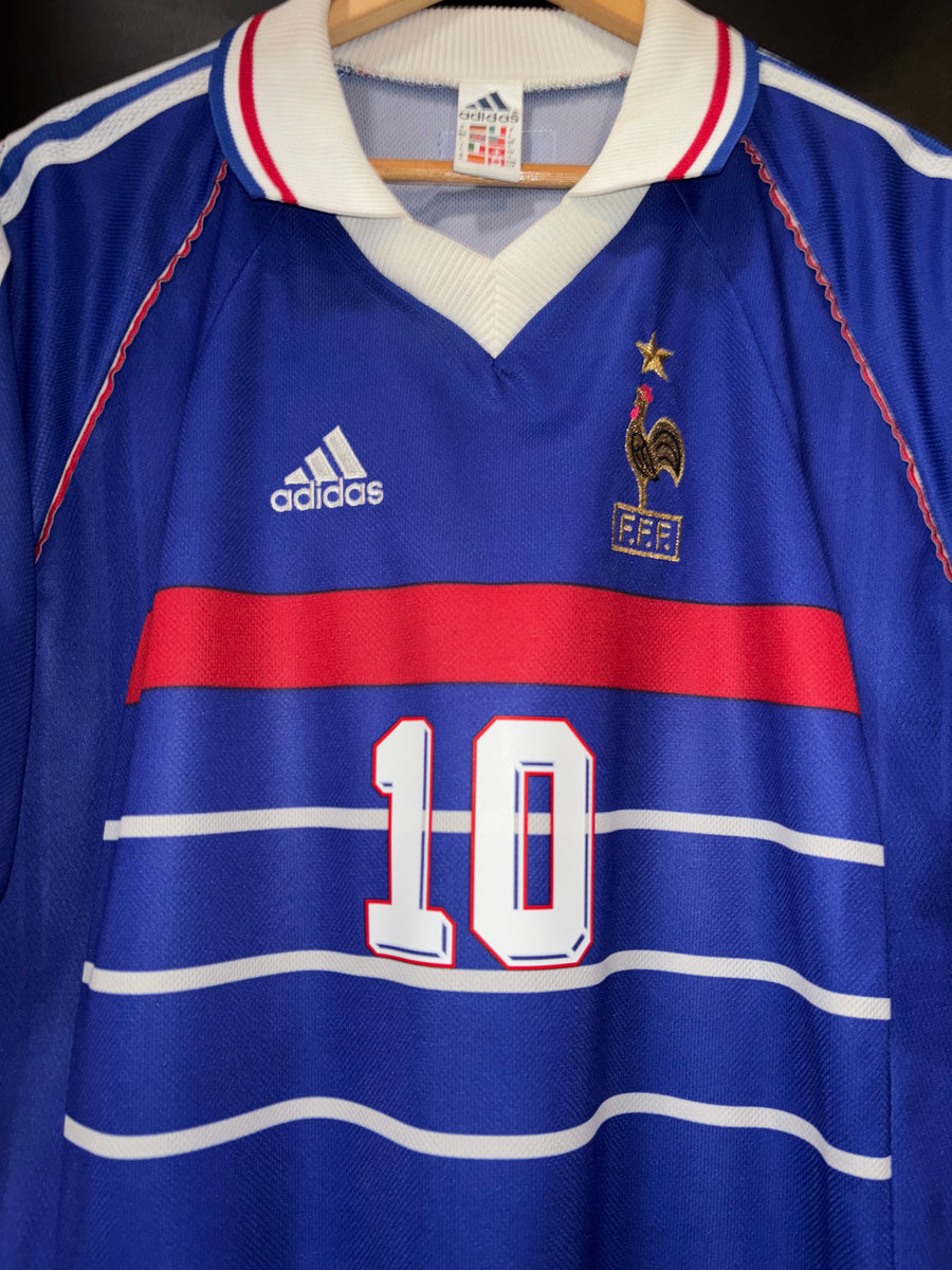 FRANCE ZIDANE 1998-1999 ORIGINAL JERSEY SIZE L