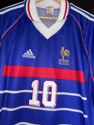 FRANCE ZIDANE 1998-1999 ORIGINAL AWAY JERSEY Size M