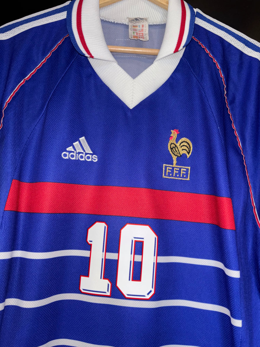 FRANCE ZIDANE 1998-1999 ORIGINAL AWAY JERSEY Size M