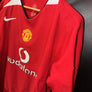 MANCHESTER UNITED RONALDO 2004-2005 ORIGINAL JERSEY Size XL