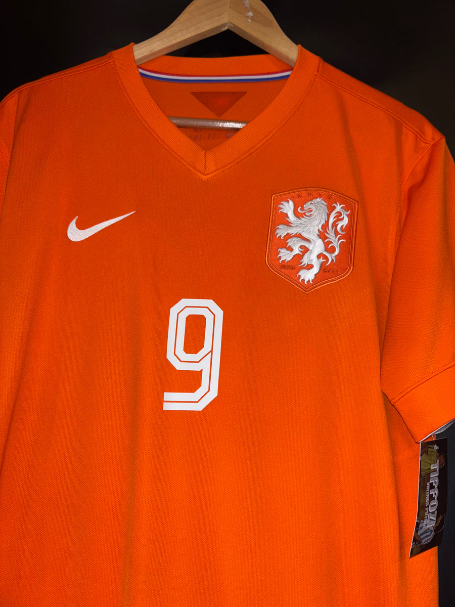 NETHERLANDS ROBIN VAN PERSIE 2014-2015 ORIGINAL JERSEY Size L