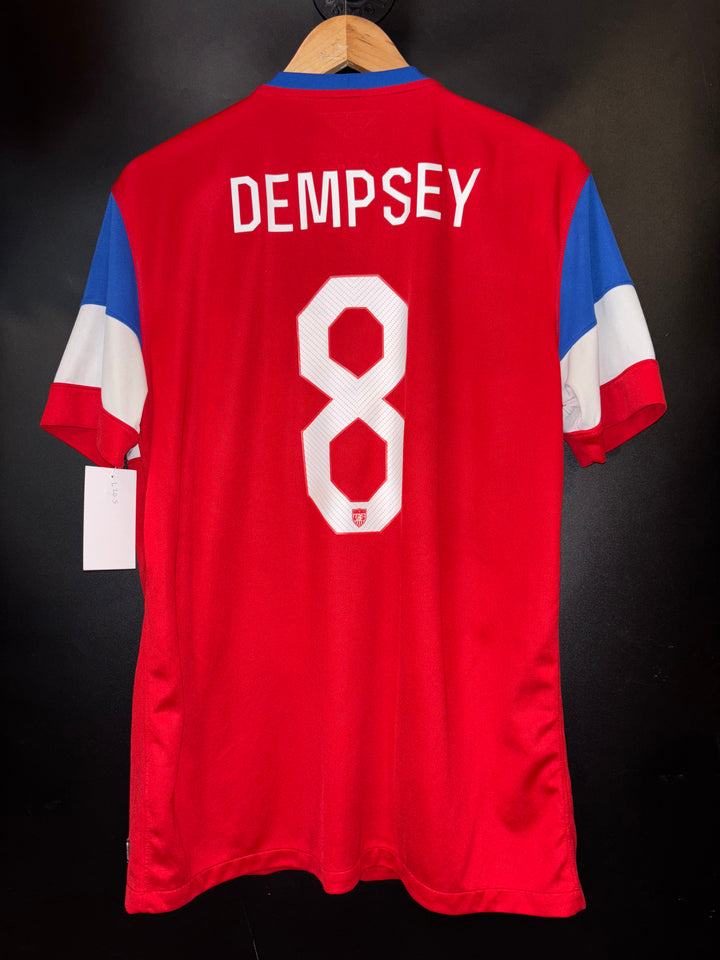 USA SOCCER USMNT DEMPSEY 2014-2015 ORIGINAL JERSEY Size L