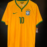 BRAZIL NEYMAR JR 2014-2015 ORIGINAL JERSEY SIZE L