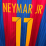 BARCELONA NEYMAR JR 2016-2017 ORIGINAL JERSEY Size XL
