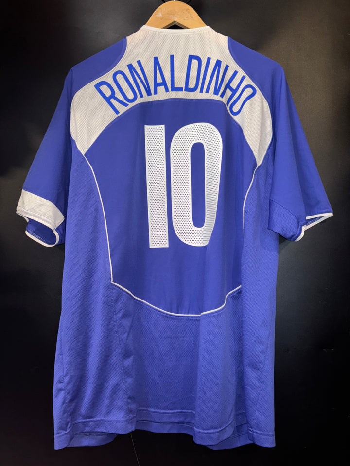 BRAZIL RONALDINHO 2004-2005 ORIGINAL JERSEY SIZE XL