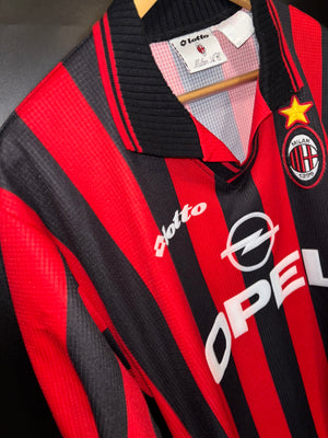 AC MILAN WEAH 1997-1998 ORIGINAL JERSEY Size L