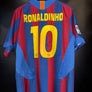 BARCELONA RONALDINHO 2005-2006 ORIGINAL JERSEY Size M