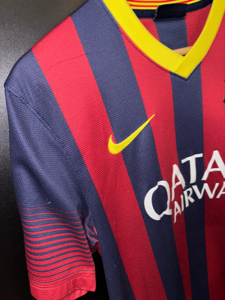 BARCELONA NEYMAR JR 2013-2014 ORIGINAL JERSEY Size S