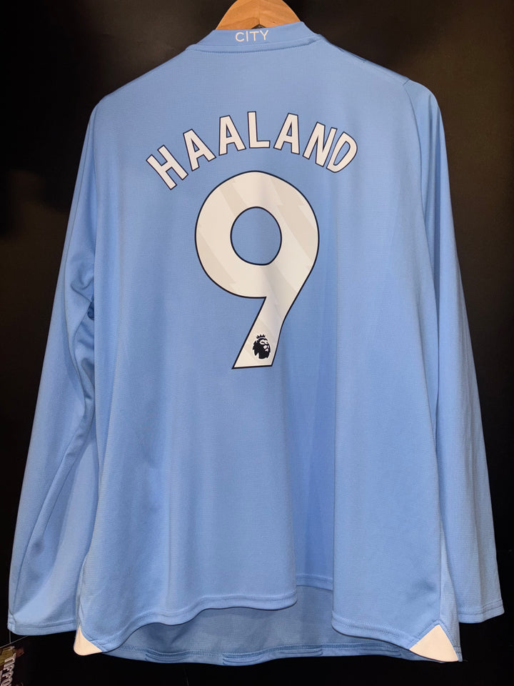 MANCHESTER CITY HAALAND 2023-2024 ORIGINAL JERSEY Size XL