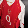 ARSENAL HENRY 2004-2005 ORIGINAL JERSEY Size L