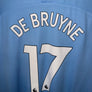 MANCHESTER CITY DE BRUYNE 2019-2020 ORIGINAL JERSEY Size XL