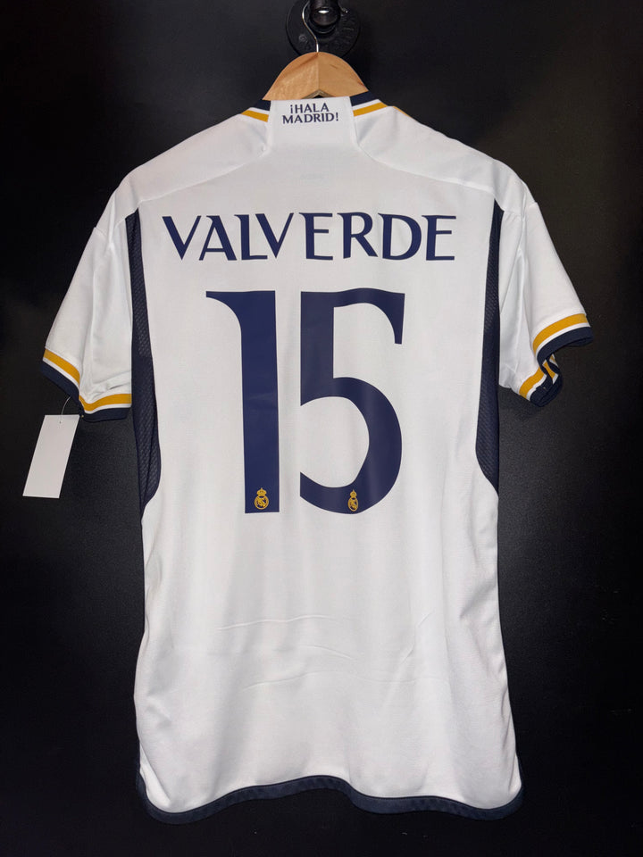 REAL MADRID VALVERDE 2023-2024 ORIGINAL JERSEY Size S