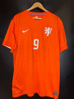 NETHERLANDS ROBIN VAN PERSIE 2014-2015 ORIGINAL JERSEY Size XL