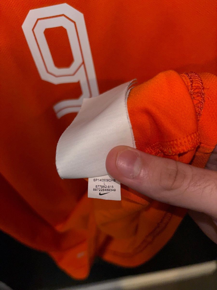 NETHERLANDS ROBIN VAN PERSIE 2014-2015 ORIGINAL JERSEY Size L