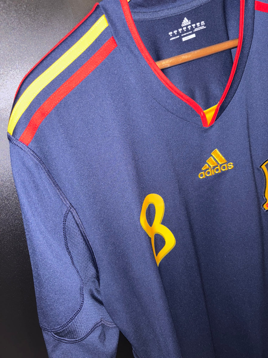SPAIN XAVI 2010-2011 ORIGINAL AWAY JERSEY Size XL