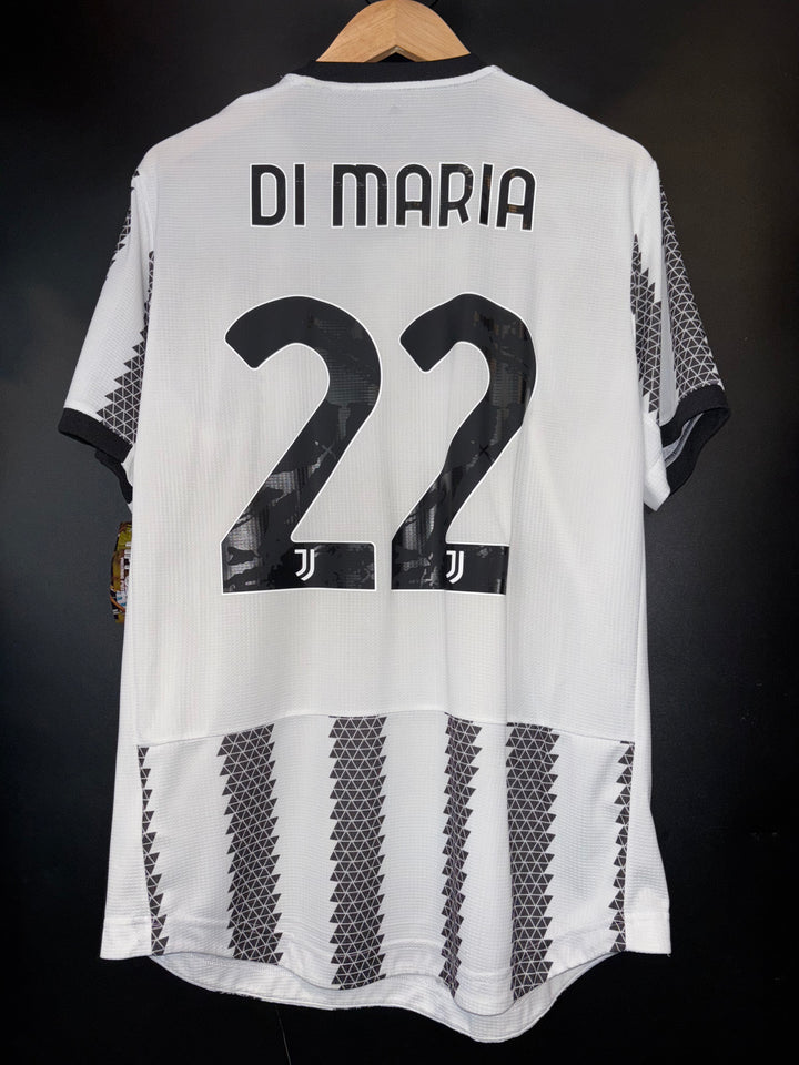 JUVENTUS DI MARIA 2022-2023 ORIGINAL PLAYER JERSEY Size L