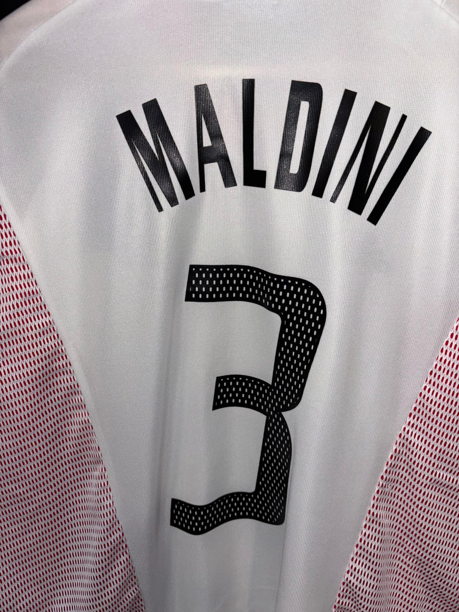 AC MILAN MALDINI 2002-2003 ORIGINAL JERSEY Size XL