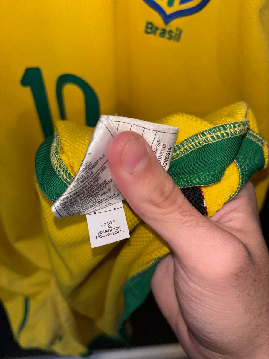 BRAZIL RONALDINHO 2008-2009 ORIGINAL JERSEY SIZE XL