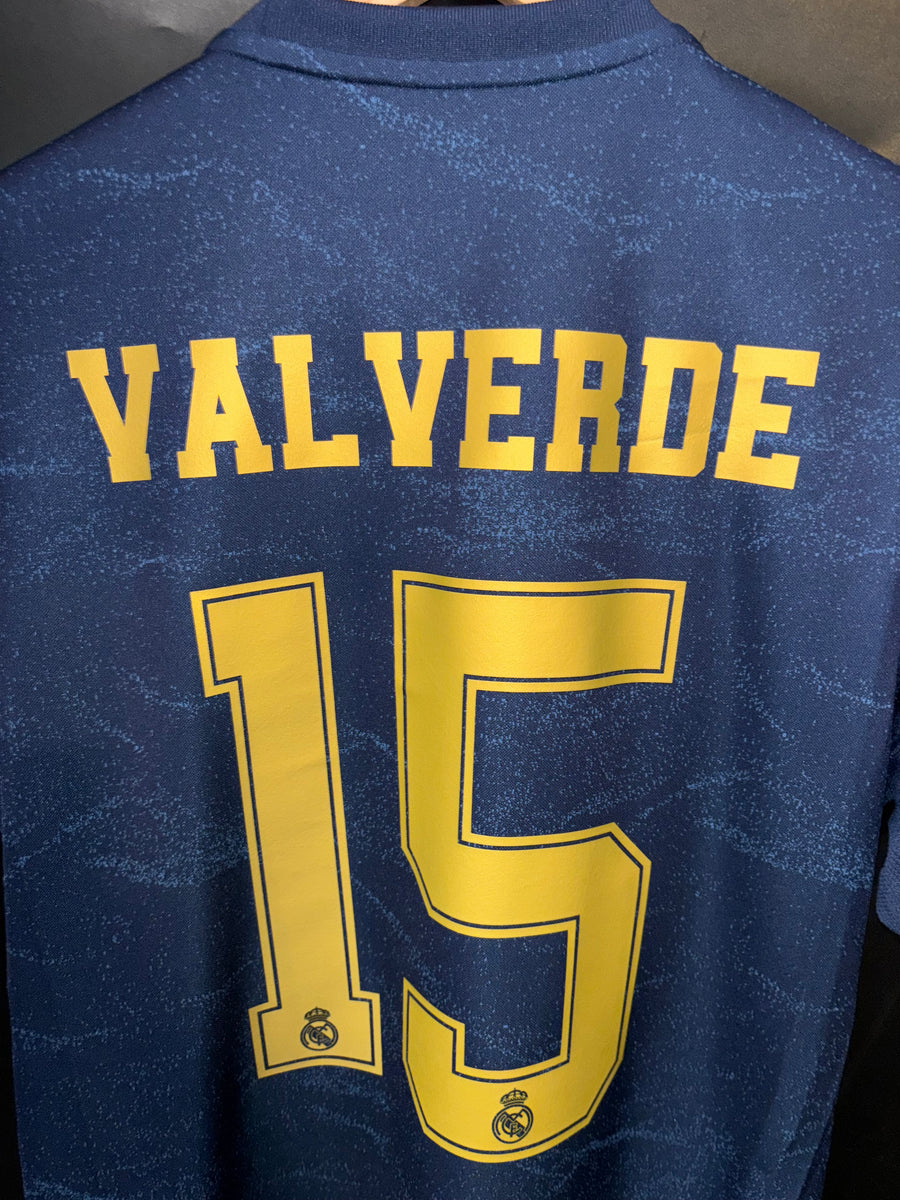 REAL MADRID VALVERDE 2019-2020 ORIGINAL JERSEY Size M