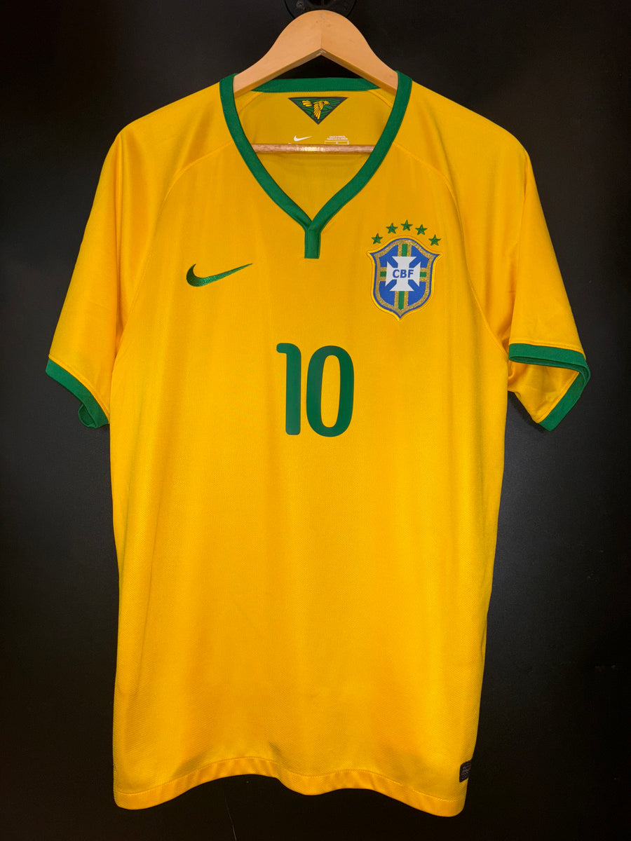 BRAZIL NEYMAR JR 2014-2015 ORIGINAL JERSEY SIZE L