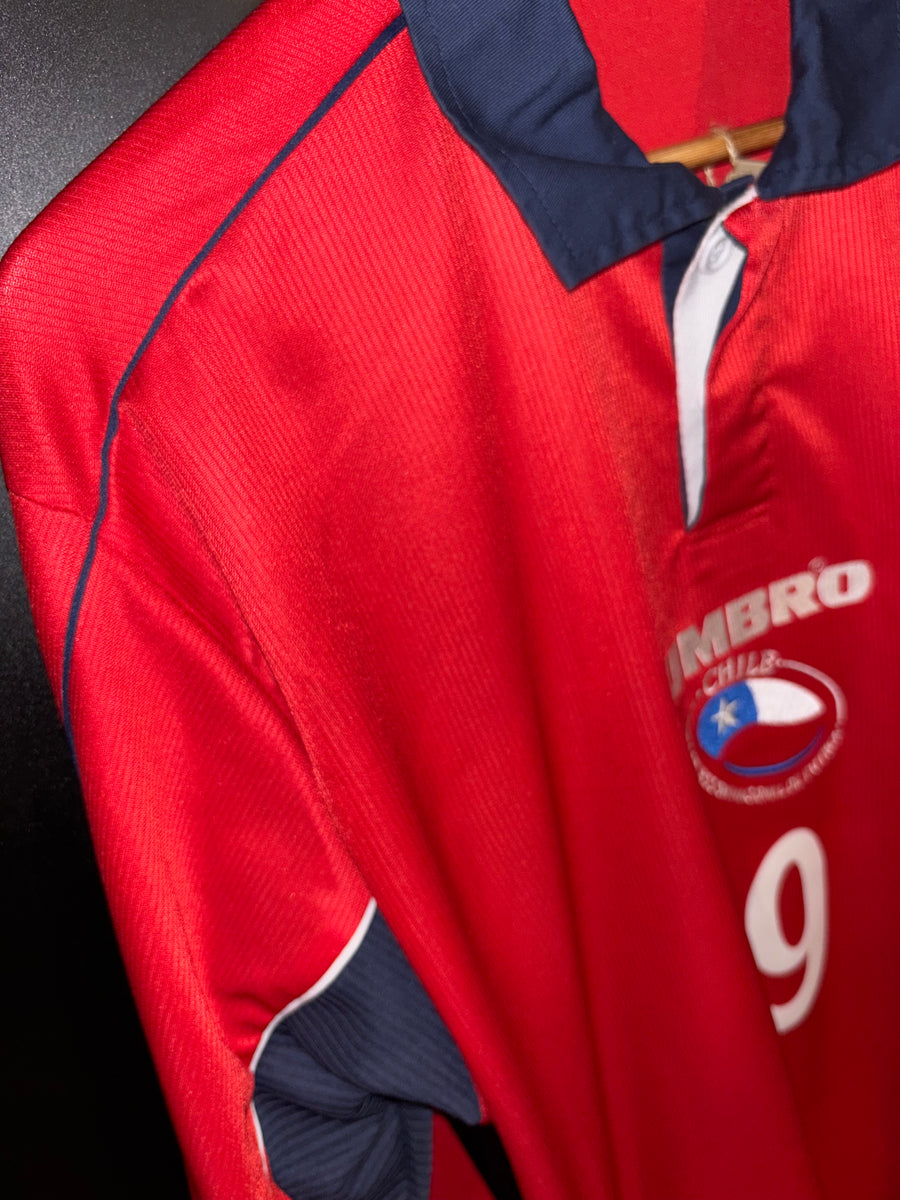 CHILE ZAMORANO 2000-2001 ORIGINAL  JERSEY SIZE L