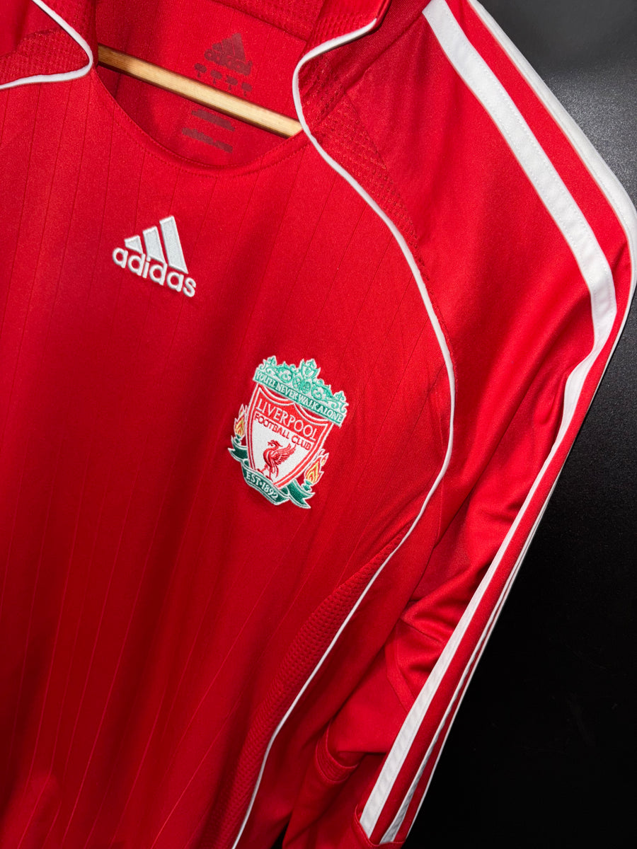 LIVERPOOL GERRARD 2006-2007 ORIGINAL PLAYER JERSEY Size L