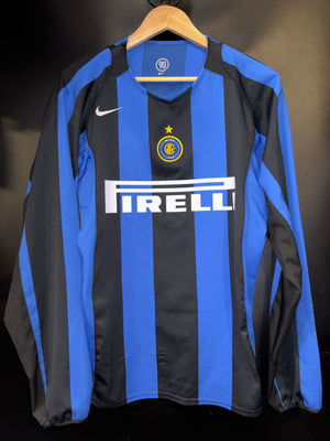 INTER MILAN ADRIANO 2004-2005 ORIGINAL JERSEY Size M