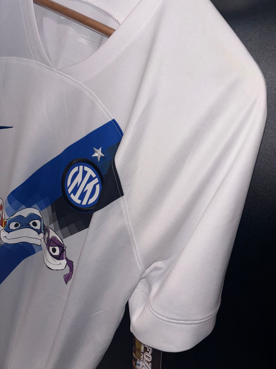 INTER MILAN LAUTARO NINJA TURTLES 2023-2024 ORIGINAL JERSEY Size L