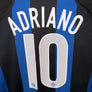 INTER MILAN ADRIANO 2004-2005 ORIGINAL JERSEY Size L