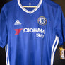 CHELSEA HAZARD 2016-2017 ORIGINAL JERSEY SIZE L