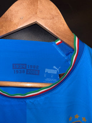 ITALY CHIESA 2022-2023 ORIGINAL PLAYER JERSEY Size M