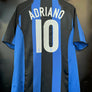 INTER MILAN ADRIANO 2004-2005 ORIGINAL JERSEY Size L