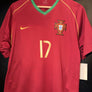 PORTUGAL RONALDO 2006-2007 ORIGINAL JERSEY Size M