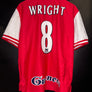 ARSENAL WRIGHT 1996-1998 ORIGINAL JERSEY Size L