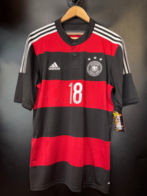 GERMANY KROOS 2014-2015 ORIGINAL AWAY JERSEY SIZE L