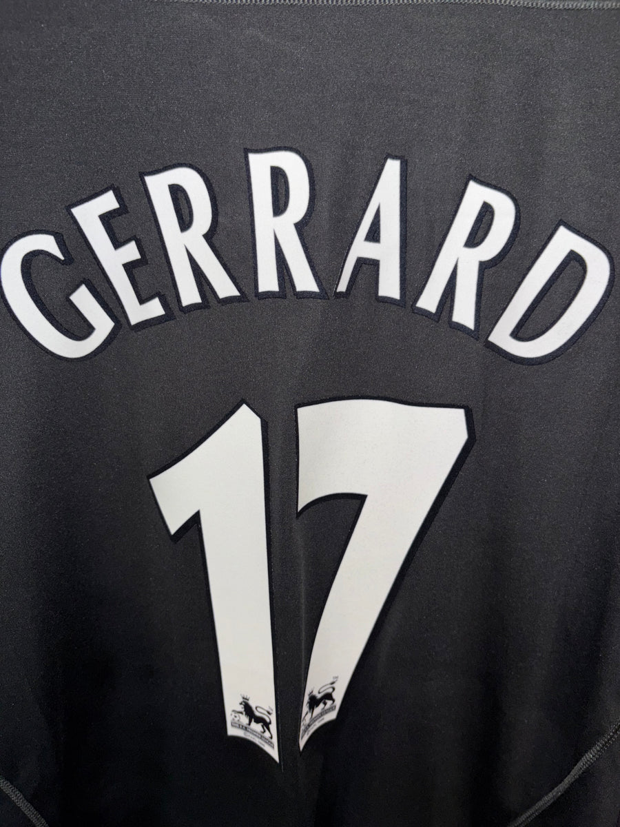 LIVERPOOL GERRARD 2002-2003 ORIGINAL AWAY JERSEY Size XL