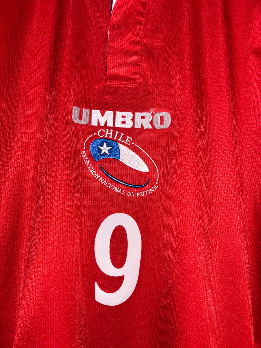 CHILE ZAMORANO 2000-2001 ORIGINAL  JERSEY SIZE L