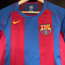 BARCELONA RONALDINHO 2004-2005 ORIGINAL JERSEY Size M