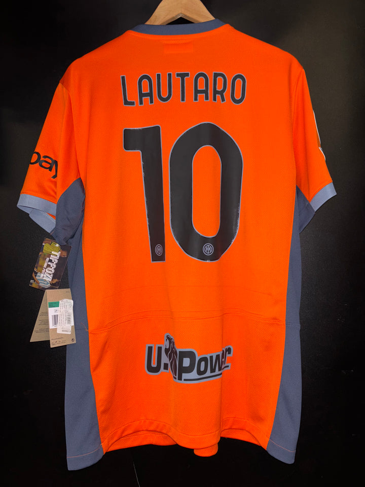 INTER MILAN LATAURO NINJA TURTLES 2023-2024 ORIGINAL JERSEY Size XL