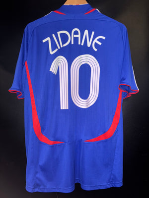 FRANCE ZIDANE 2006-2007 ORIGINAL JERSEY Size XL