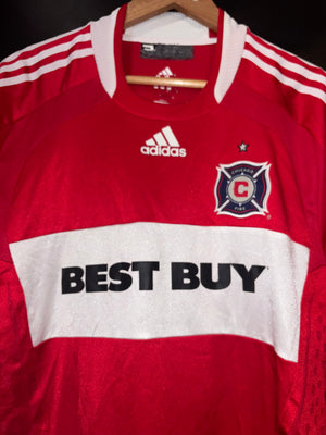 CHICAGO FIRE BLANCO 2008-2009 ORIGINAL PLAYER JERSEY Size L