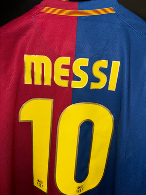 BARCELONA MESSI 2008-2009 ORIGINAL JERSEY Size M