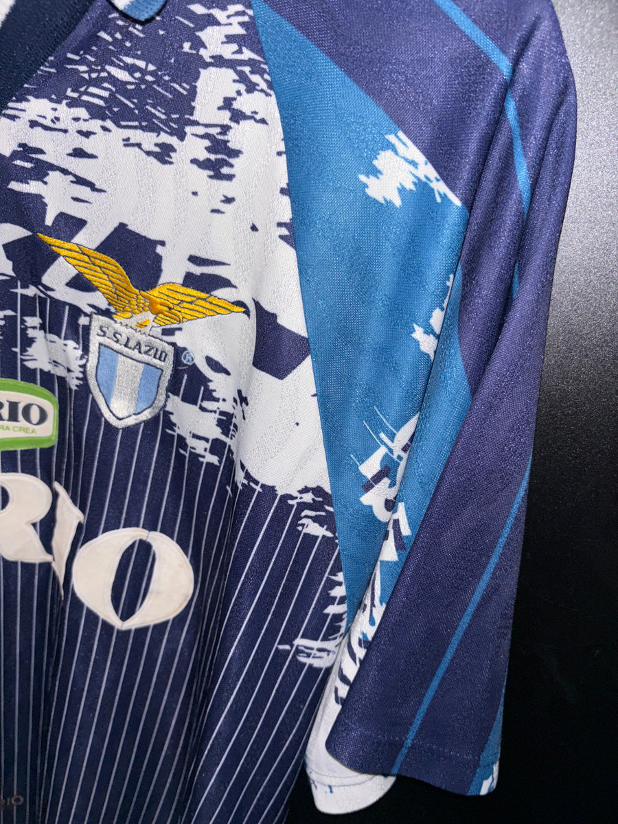 LAZIO SIGNORI 1996-1997 ORIGINAL JERSEY Size XL