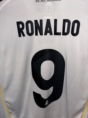 REAL MADRID RONALDO 2009-2010 ORIGINAL JERSEY Size M