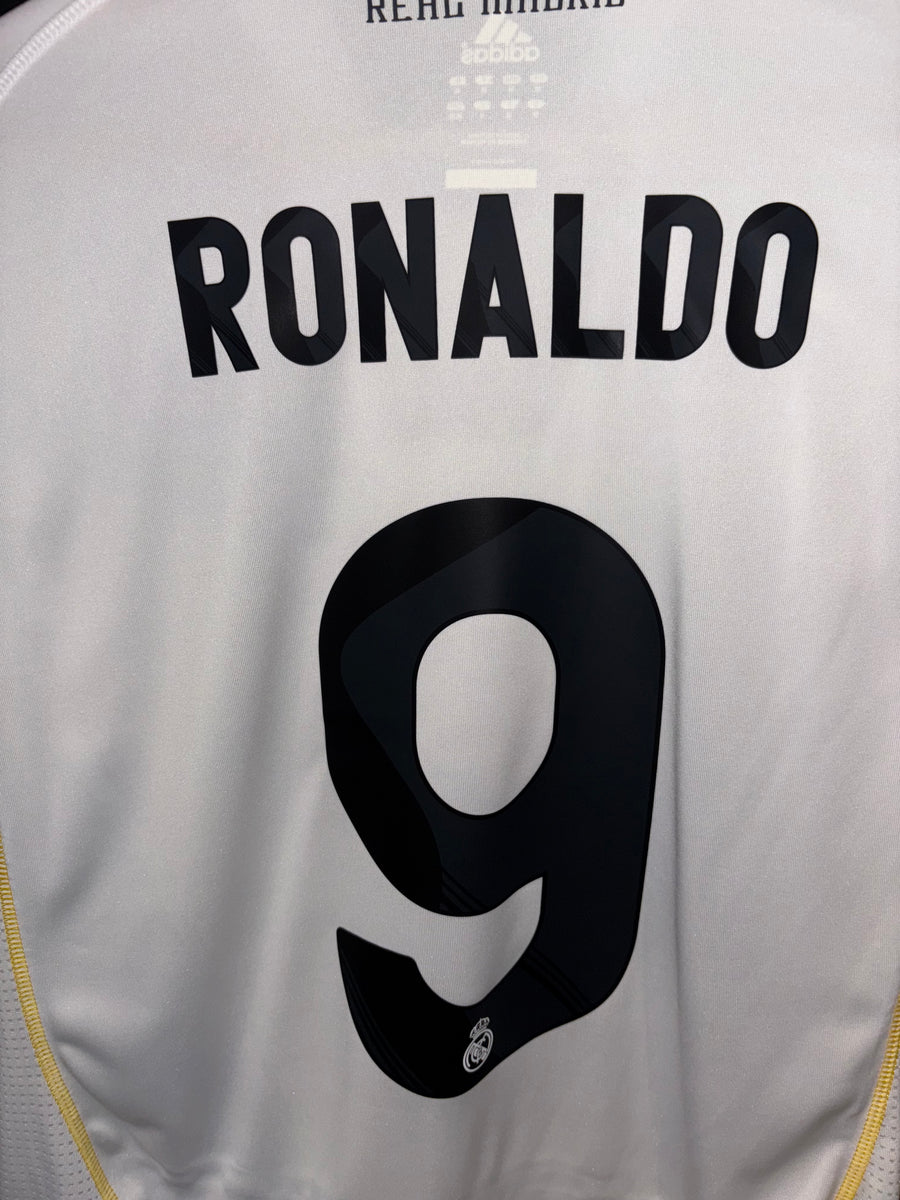 REAL MADRID RONALDO 2009-2010 ORIGINAL JERSEY Size M