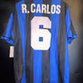 INTER MILAN ROBERTO CARLOS 1995-1996 JERSEY Size L