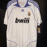 REAL MADRID RAMOS 2007-2008 ORIGINAL JERSEY Size XL