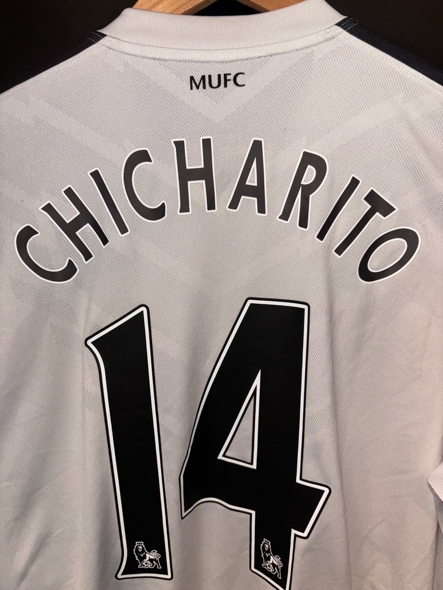 MANCHESTER UNITED CHICHARITO 2010-2011 ORIGINAL JERSEY Size L