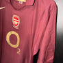 ARSENAL HENRY 2005-2006 ORIGINAL JERSEY Size XL