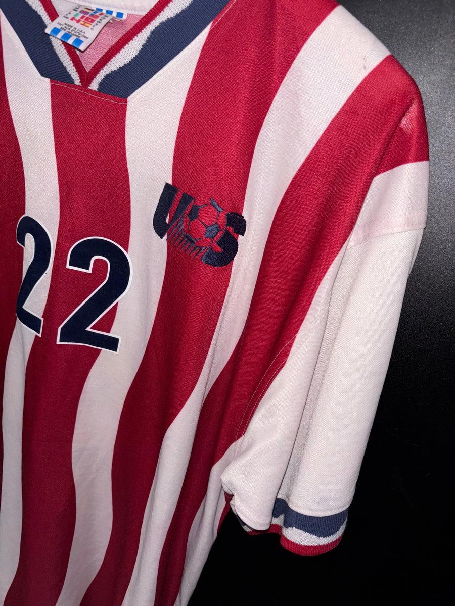 USA SOCCER USMNT LALAS 1994-1995 ORIGINAL JERSEY Size XL